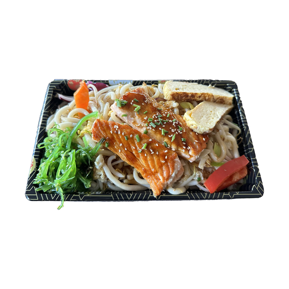 103. Grilled Salmon Set (incl €0,05 plastic toeslag)