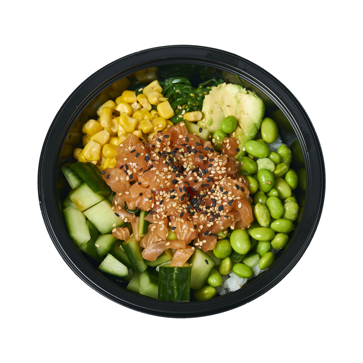 92. Poké Bowl Zalm (incl €0,05 plastic toeslag)