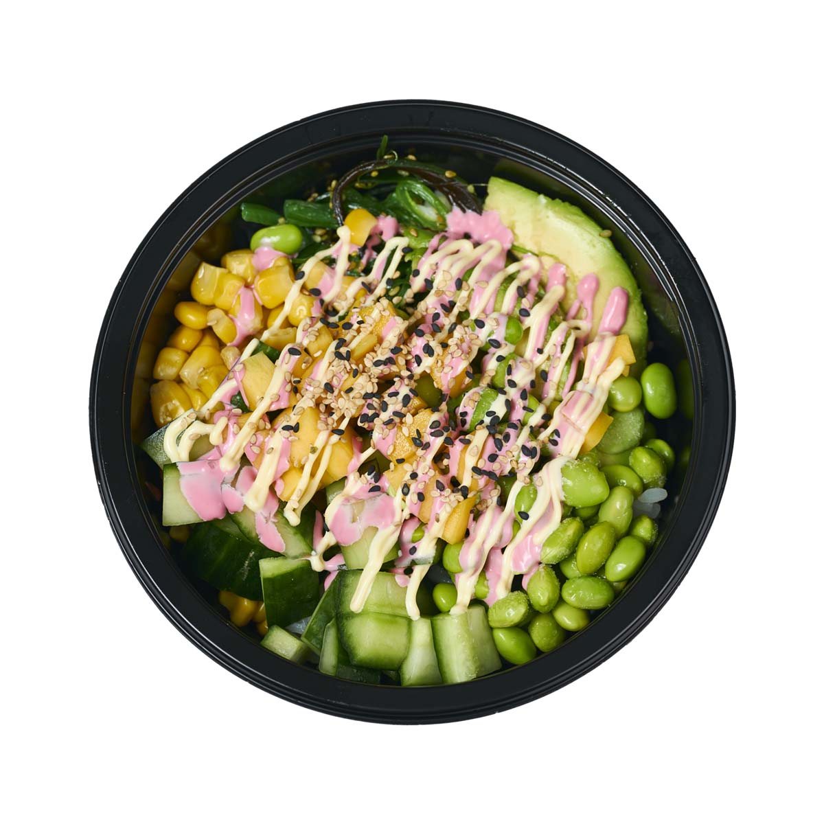95. Poké Bowl Vegetarisch (incl €0,05 plastic toeslag)
