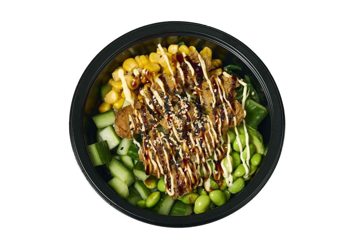 94. Poké Bowl Tempura (incl €0,05 plastic toeslag)