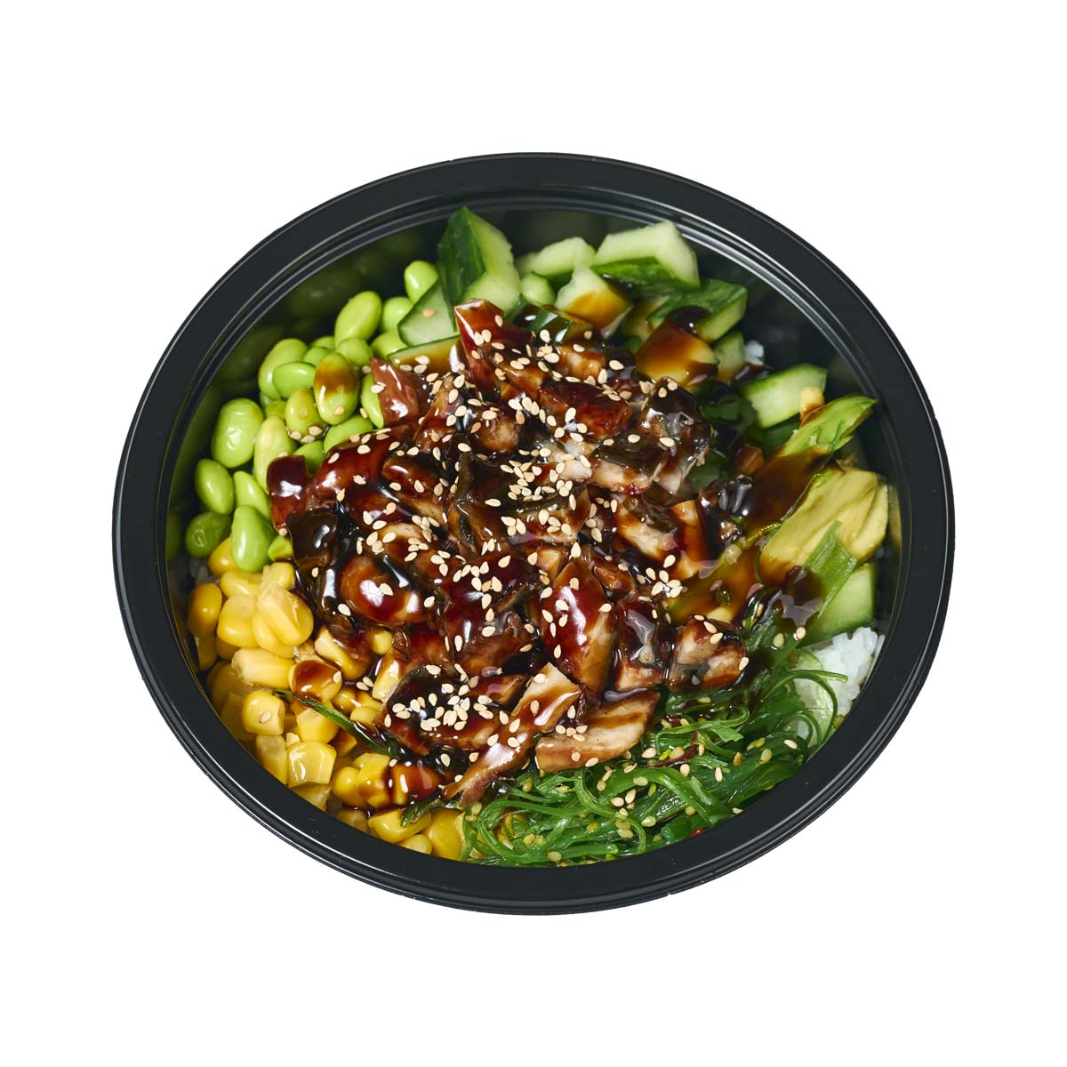 99. Poké Bowl Paling (incl €0,05 plastic toeslag)